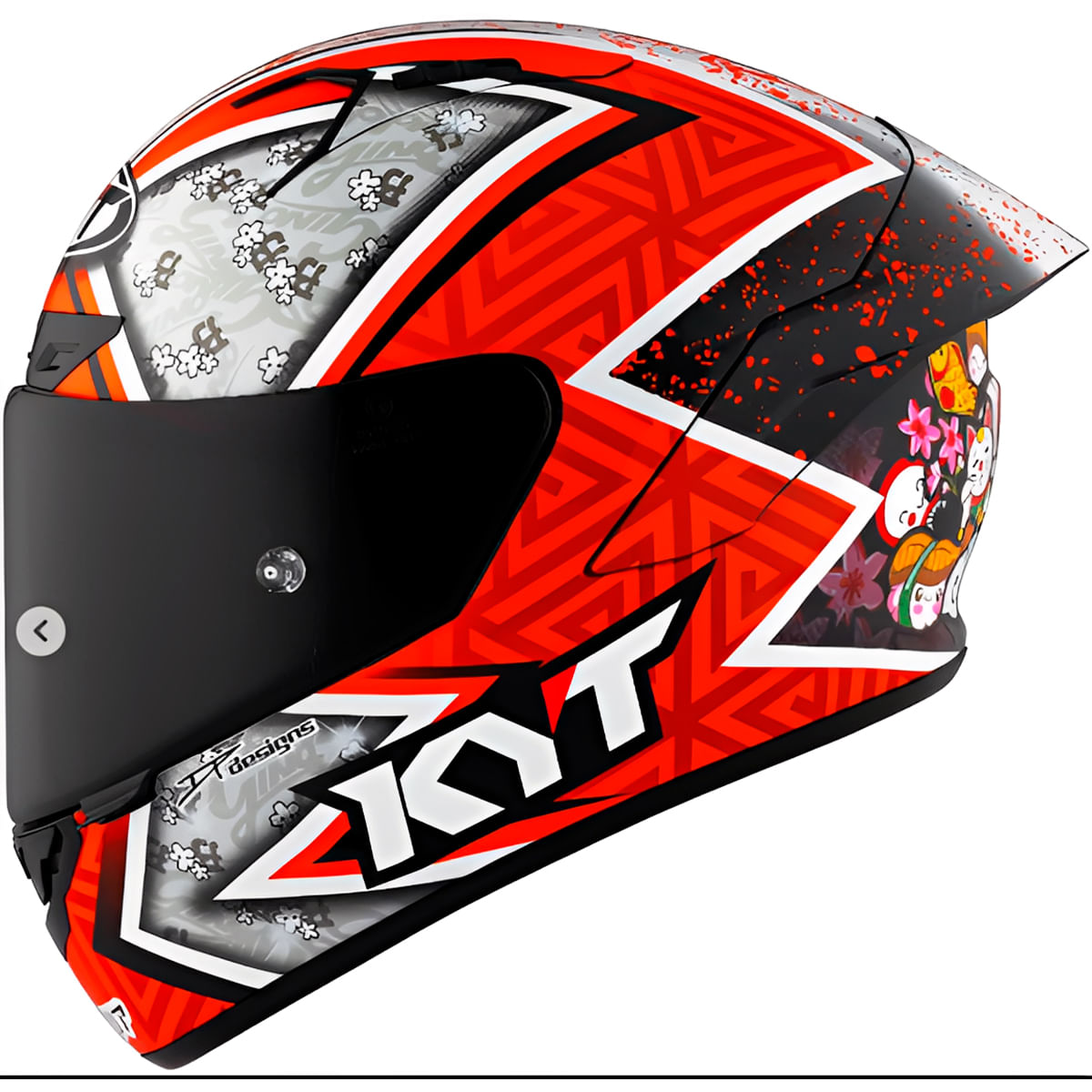 Capacete Original KYT TT Course Gino Rea